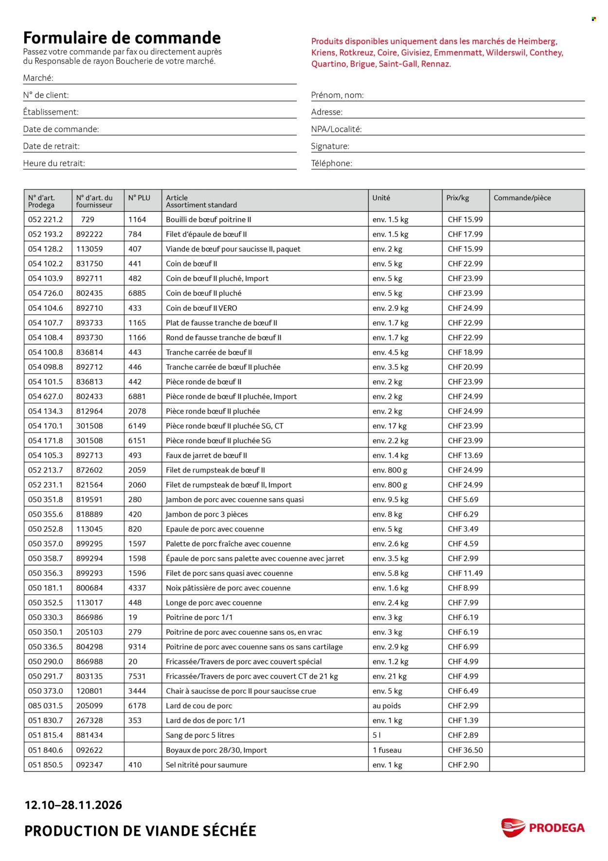 Prospekt Prodega - 12.10.2026 - 28.11.2026. Seite 4