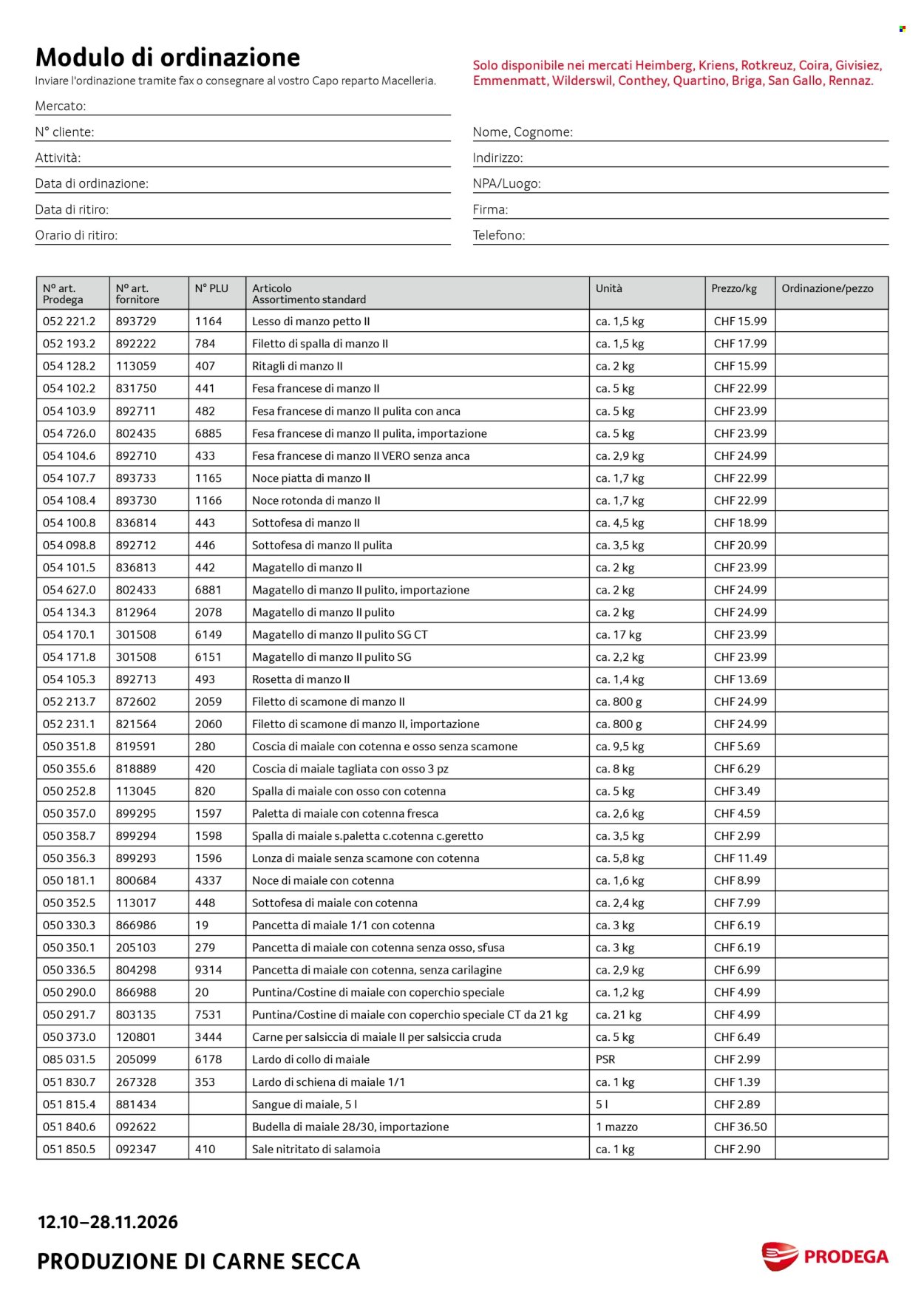 Prospekt Prodega - 12.10.2026 - 28.11.2026. Seite 4