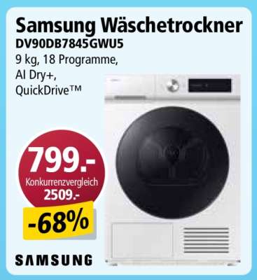 Samsung Wäschetrockner
