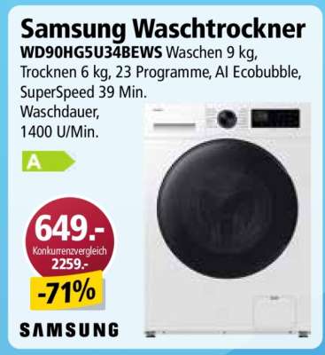 Samsung Waschtrockner