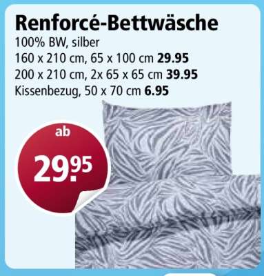 RENFORCÉ-BETTWÄSCHE