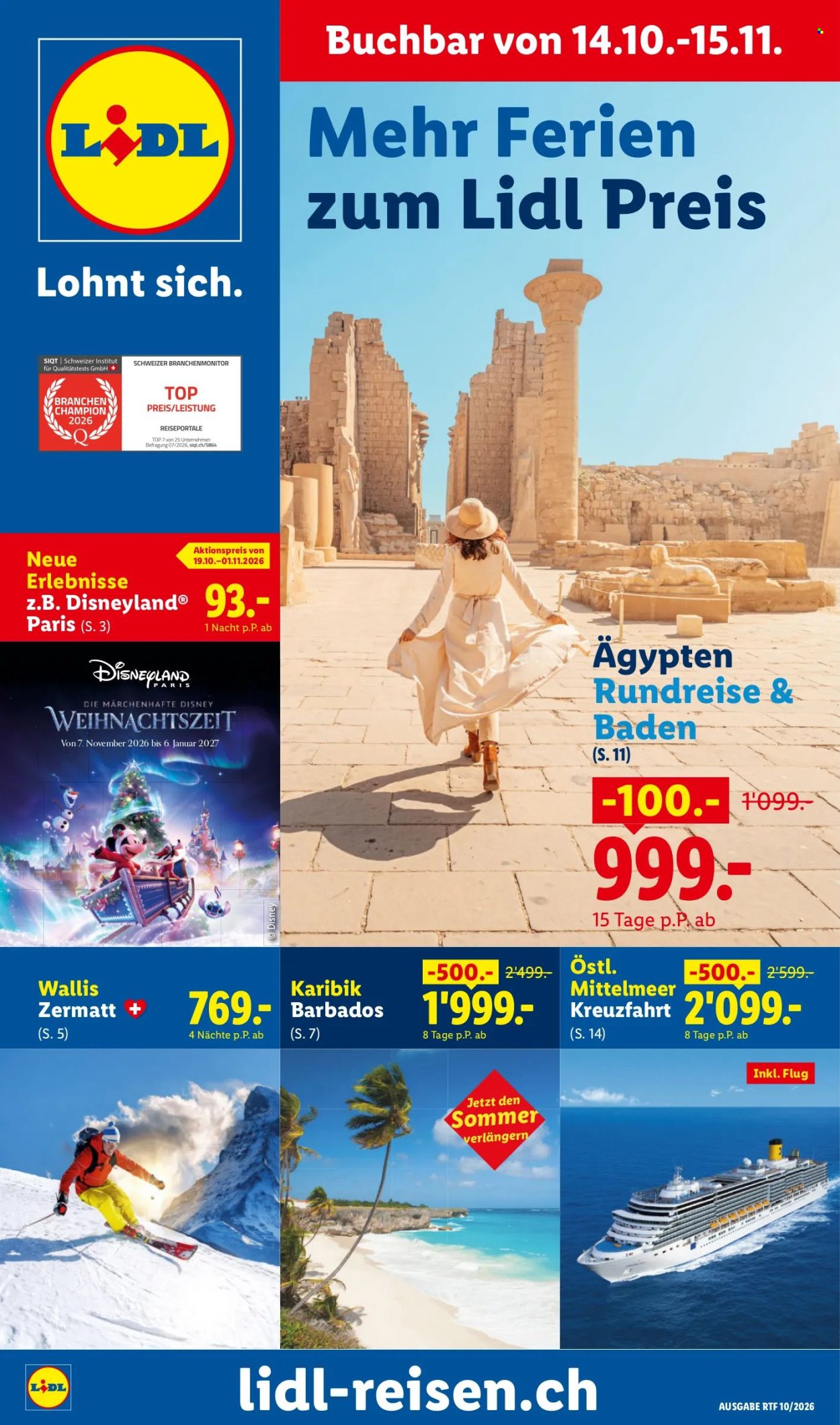 Prospekt Lidl - 14.10.2026 - 15.11.2026. Seite 1