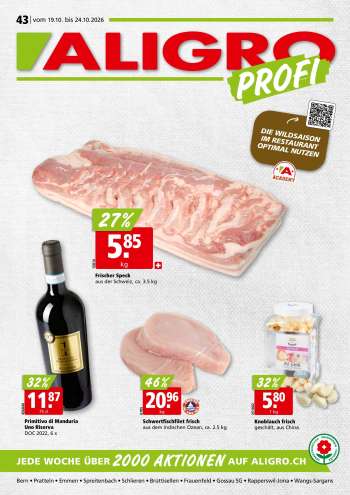Prospekte ALIGRO - 19.10.2026 - 24.10.2026.