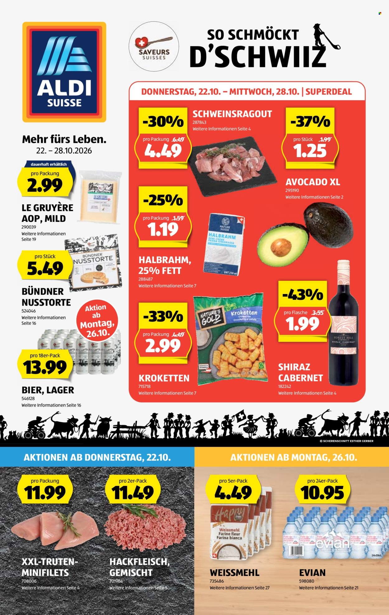 Prospekt Aldi - 22.10.2026 - 28.10.2026. Seite 1