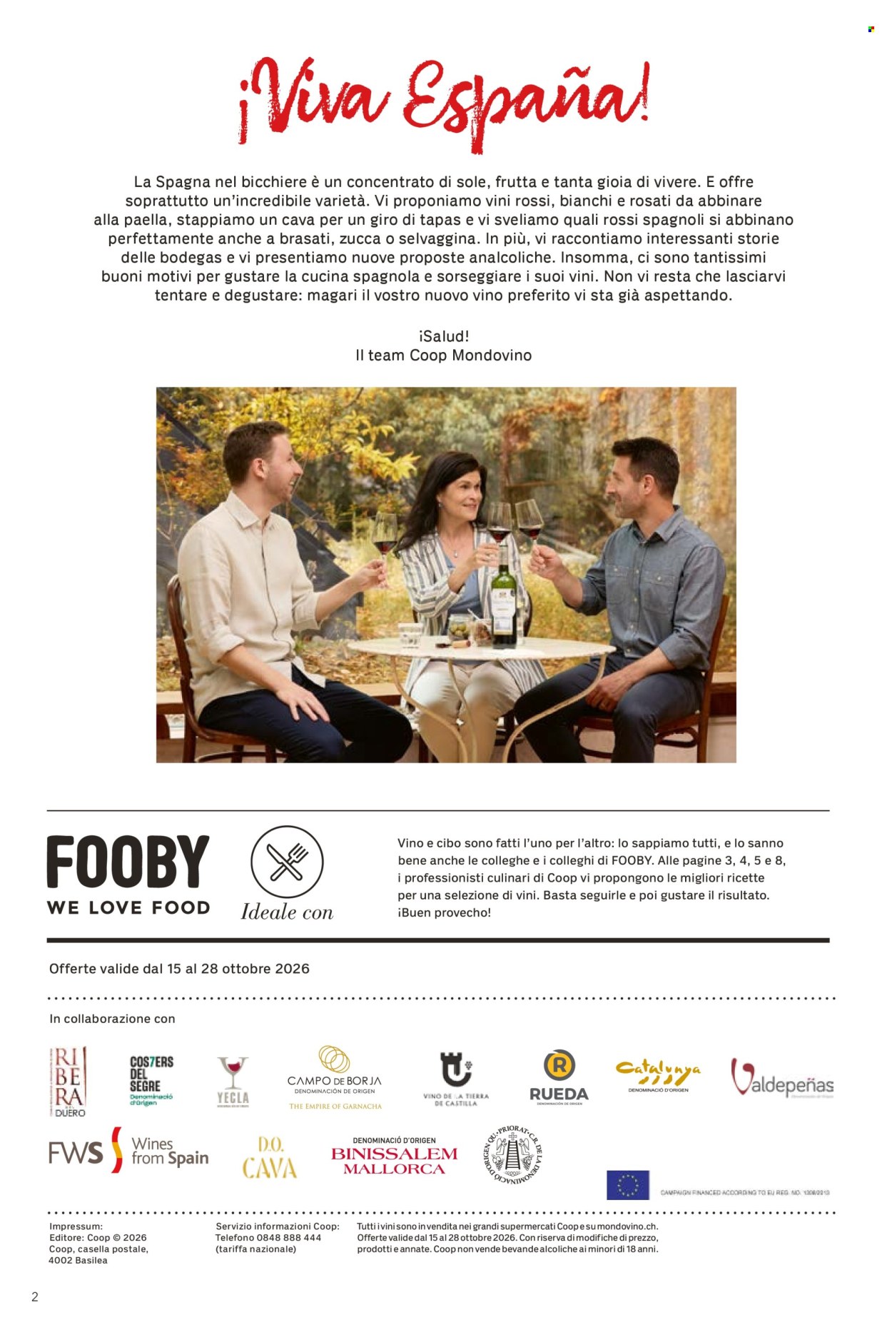 Prospekt Coop - 15.10.2026 - 28.10.2026. Seite 2