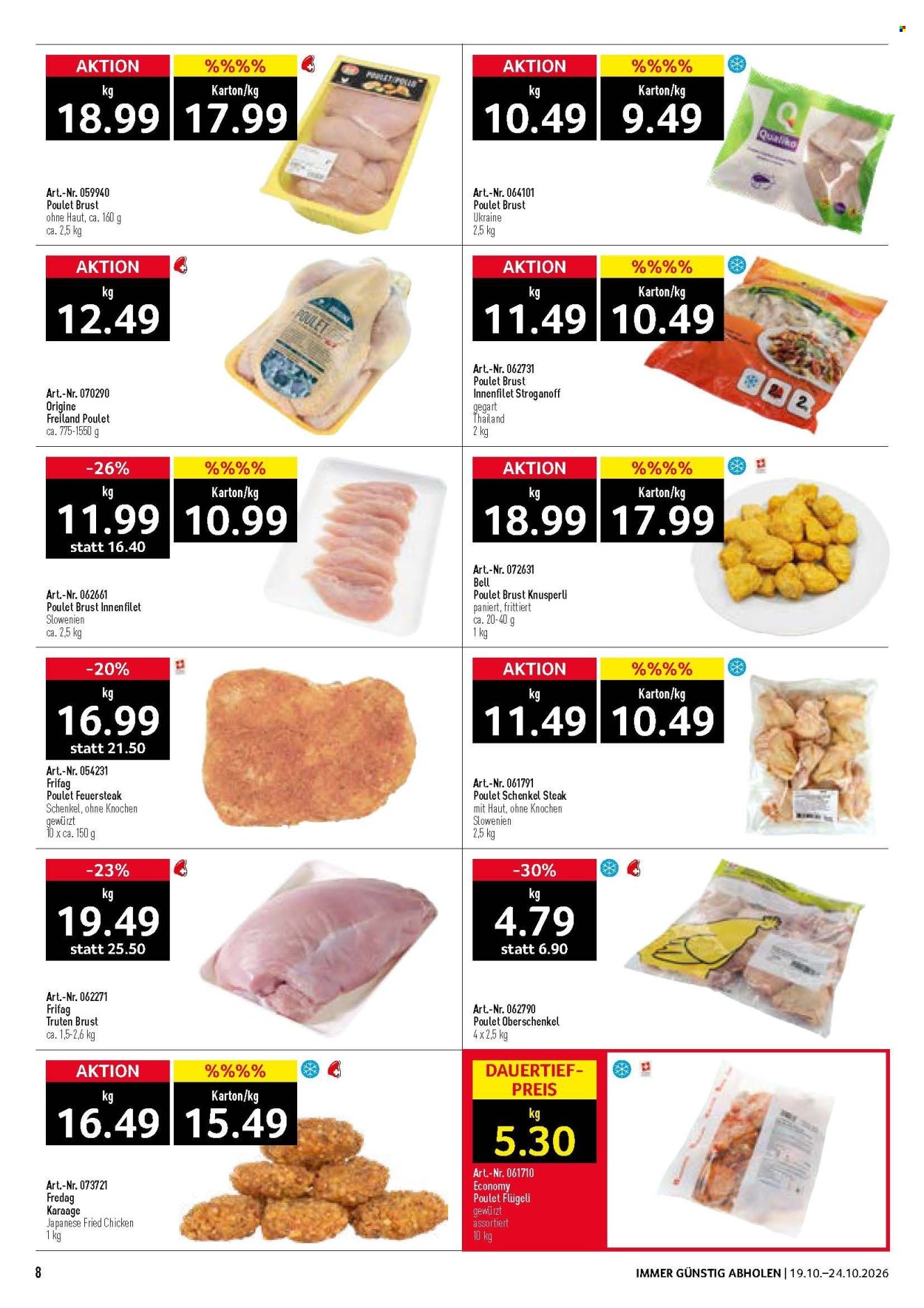 Prospekt Prodega - 19.10.2026 - 24.10.2026. Seite 8