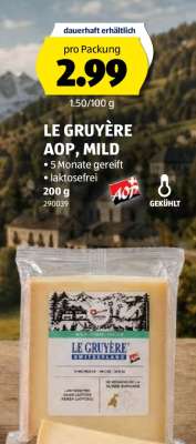 LE GRUYÈRE AOP, MILD