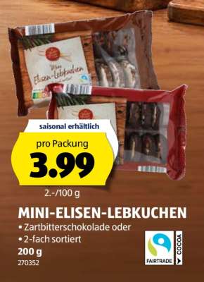 MINI-ELISEN-LEBKUCHEN