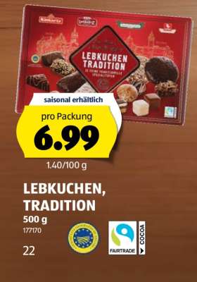 LEBKUCHEN, TRADITION