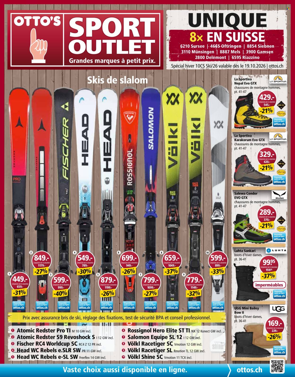 Prospekt Otto's. Seite 1