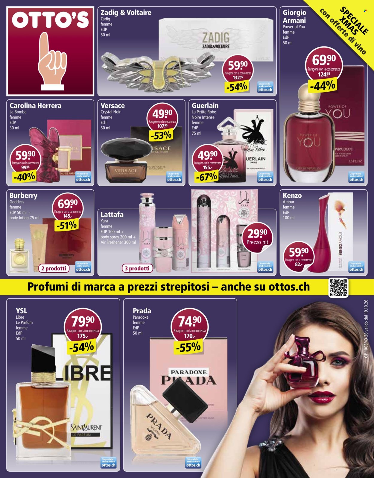 Prospekt Otto's. Seite 1