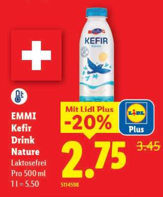 EMMI Kefir Drink Nature