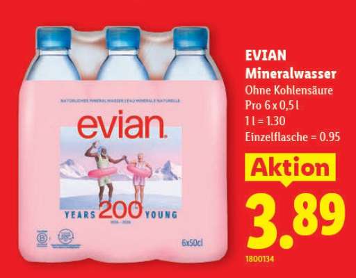 Evian Mineralwasser​