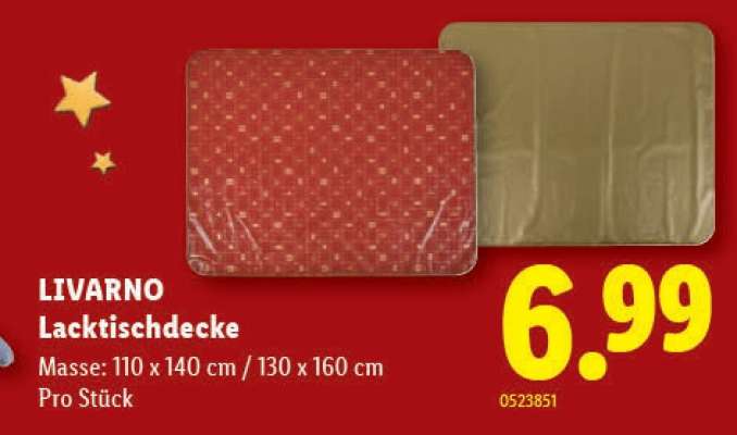 LIVARNO Lacktischdecke