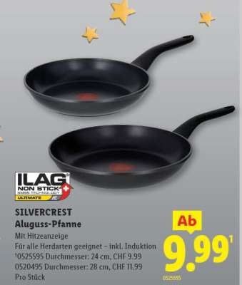 SilverCrest Aluguss-Pfanne