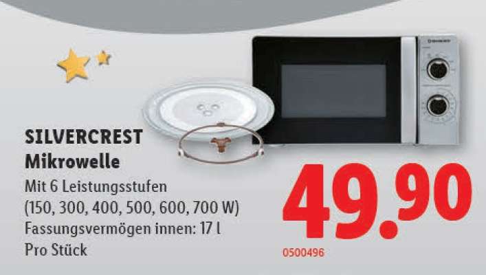 SilverCrest Mikrowelle