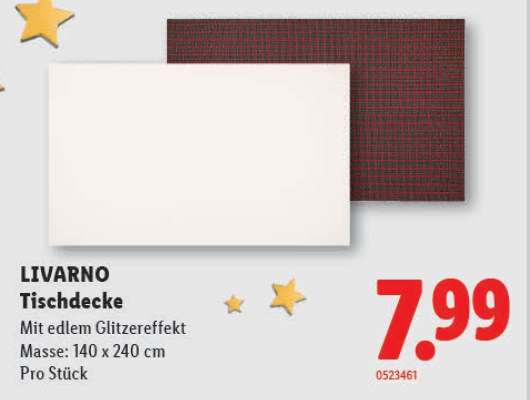 LIVARNO Tischdecke