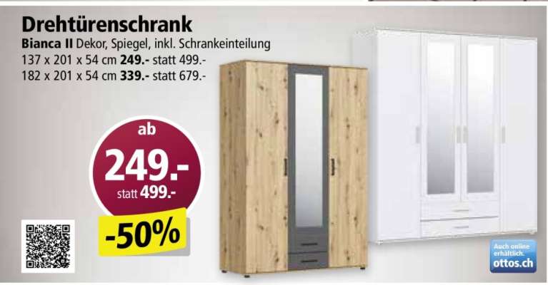 Drehtürenschrank