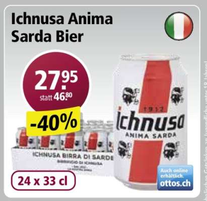 Ichnusa Anima Sarda Bier