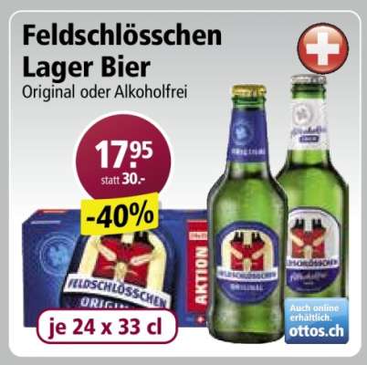 Feldschlösschen Lager Bier