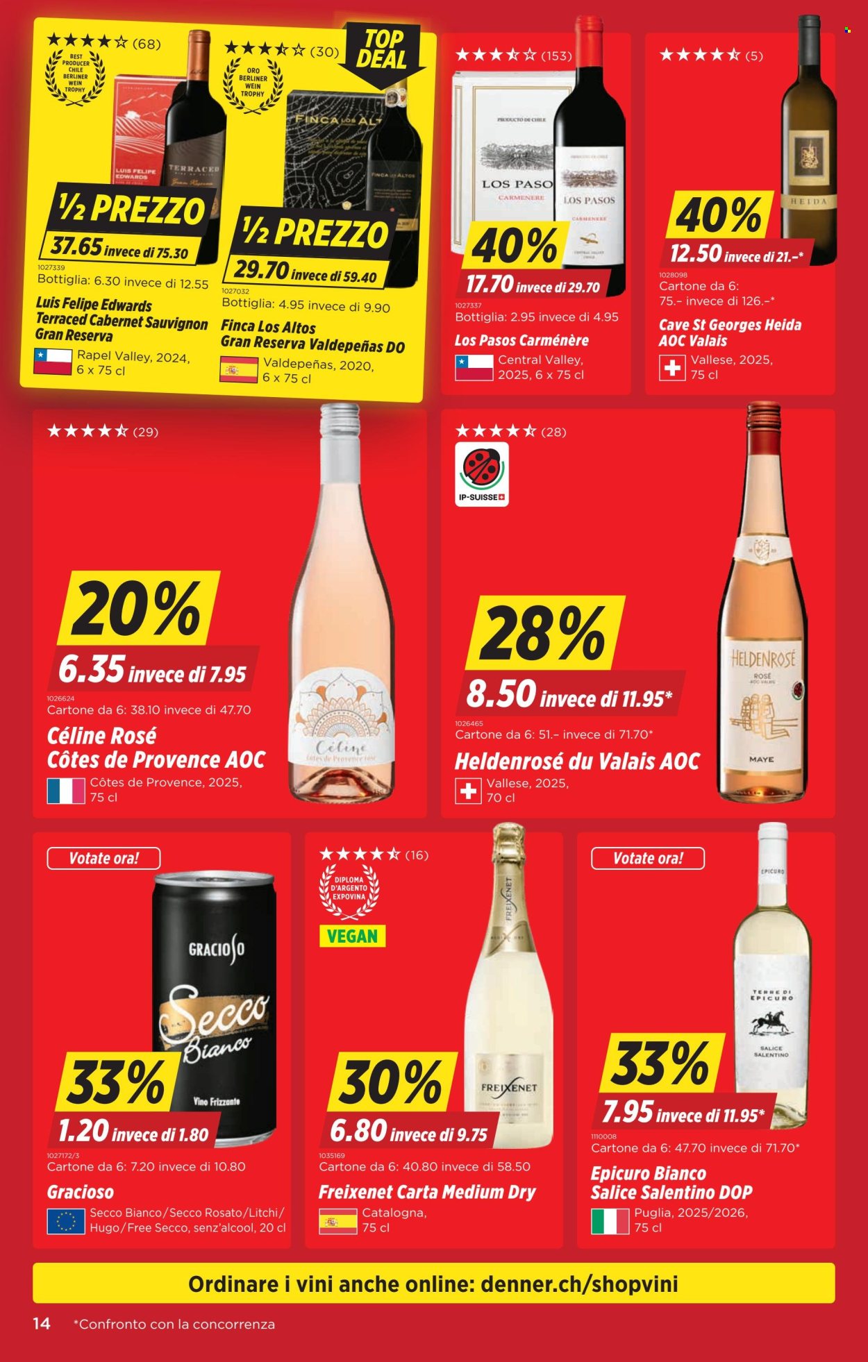 Prospekt Denner - 22.10.2026 - 28.10.2026. Seite 14