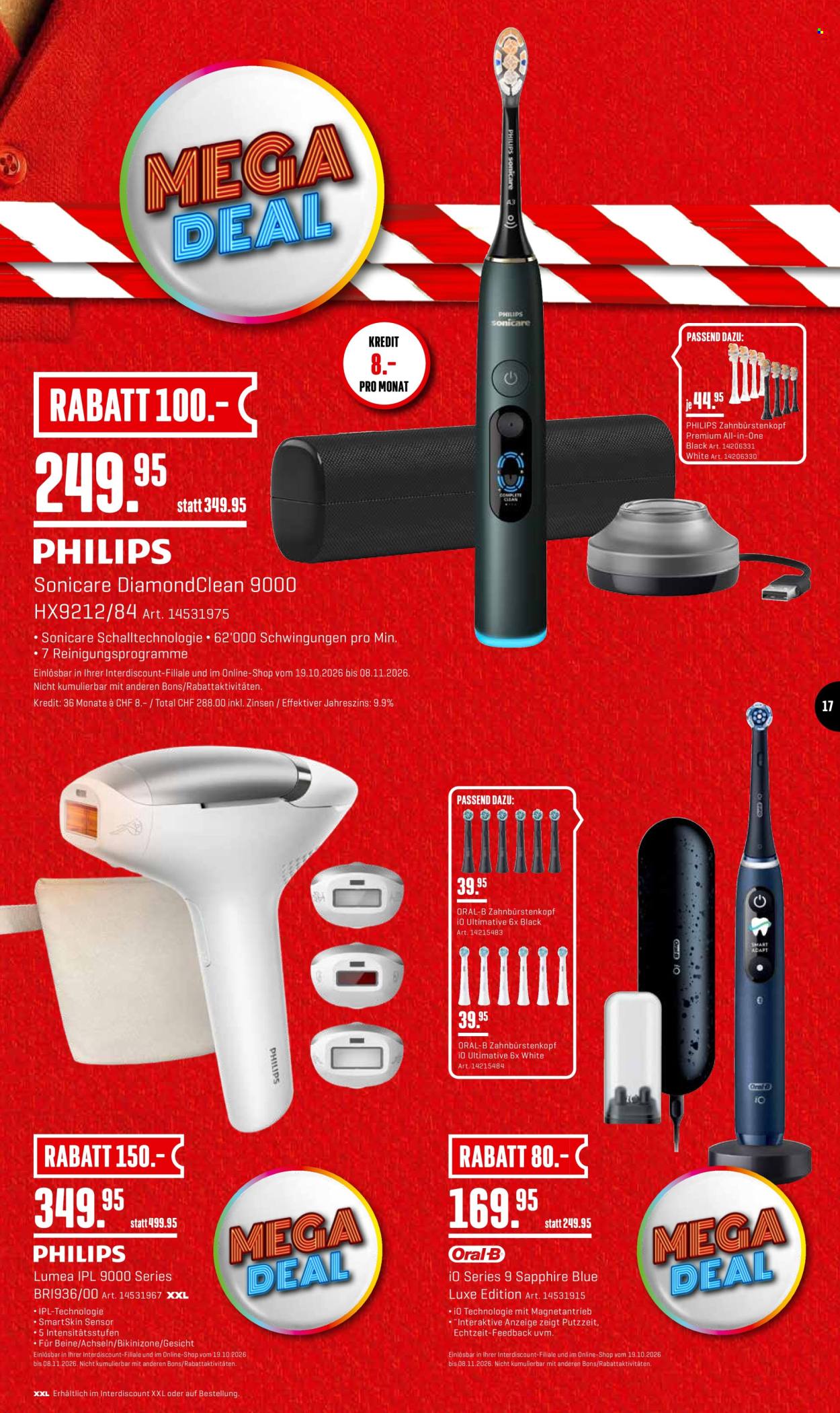 Prospekt Interdiscount - 19.10.2026 - 8.11.2026. Seite 17