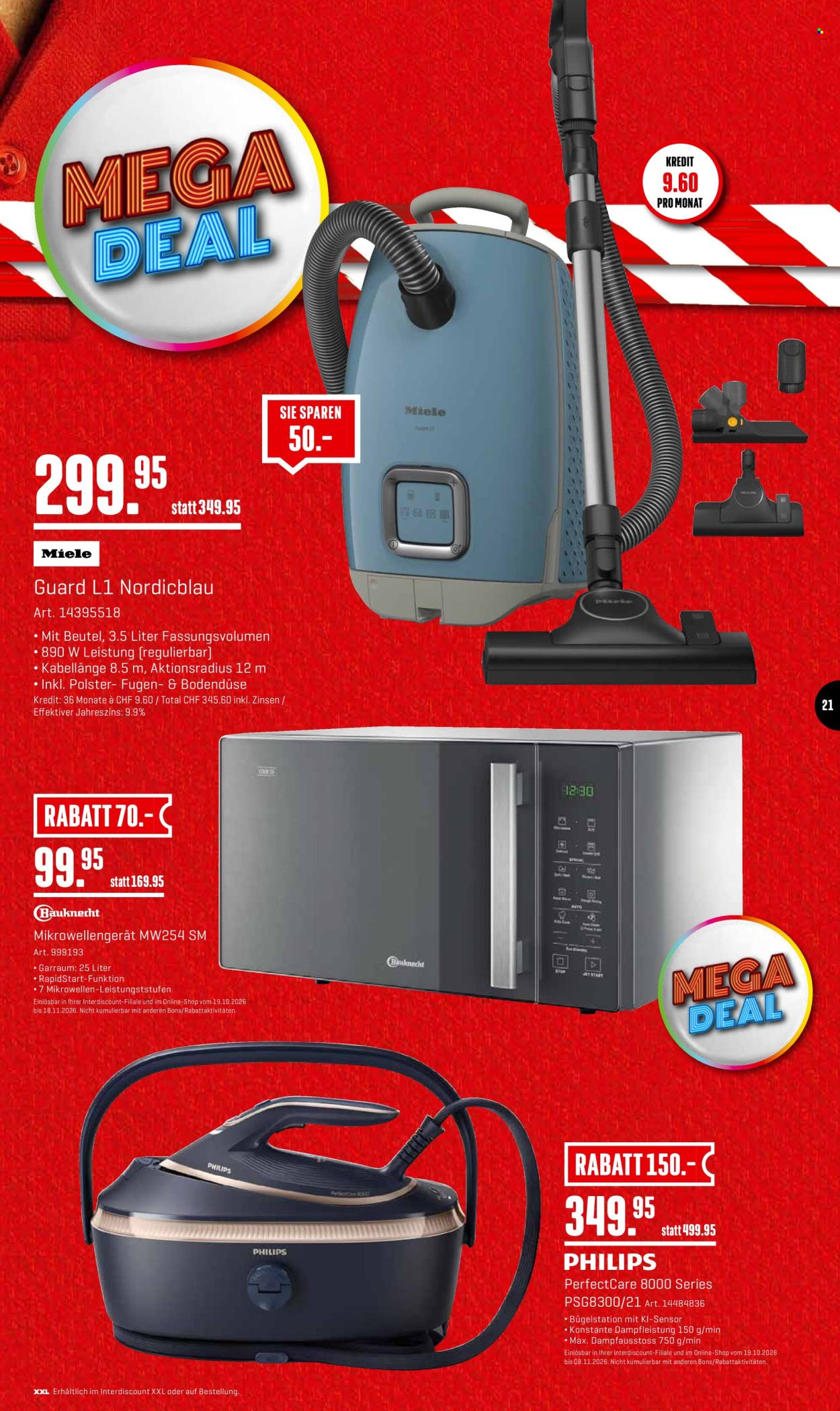 Prospekt Interdiscount - 19.10.2026 - 8.11.2026. Seite 21