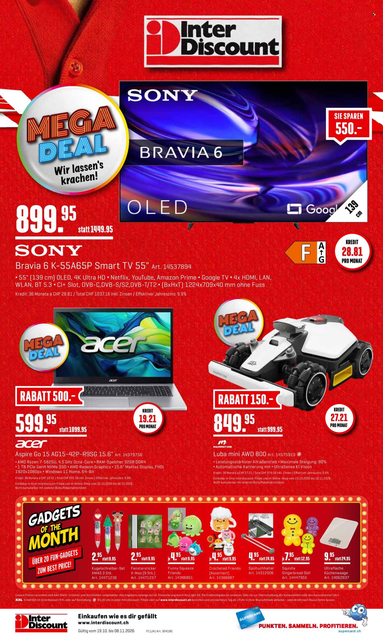 Prospekt Interdiscount - 19.10.2026 - 8.11.2026. Seite 24
