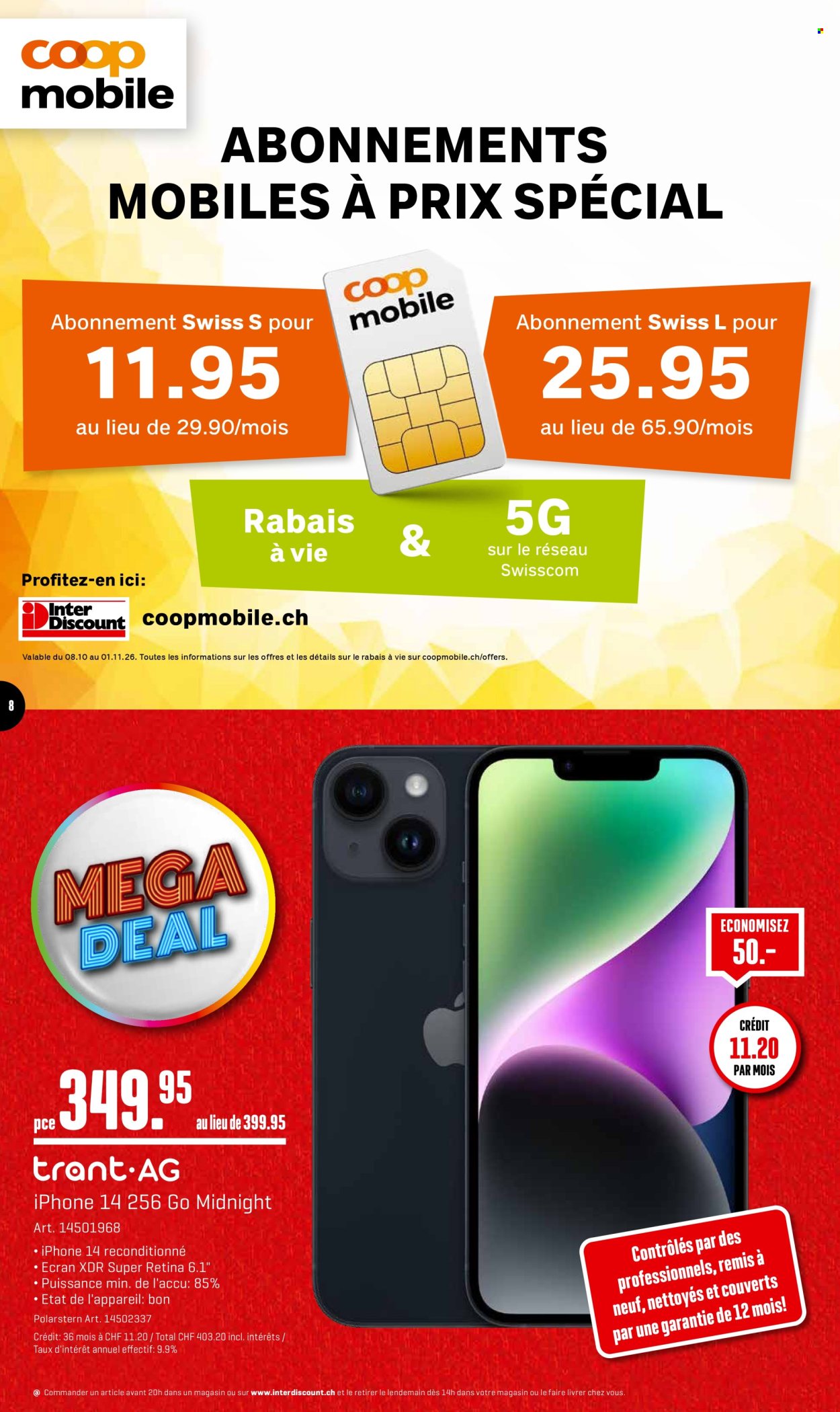 Prospekt Interdiscount - 19.10.2026 - 8.11.2026. Seite 8