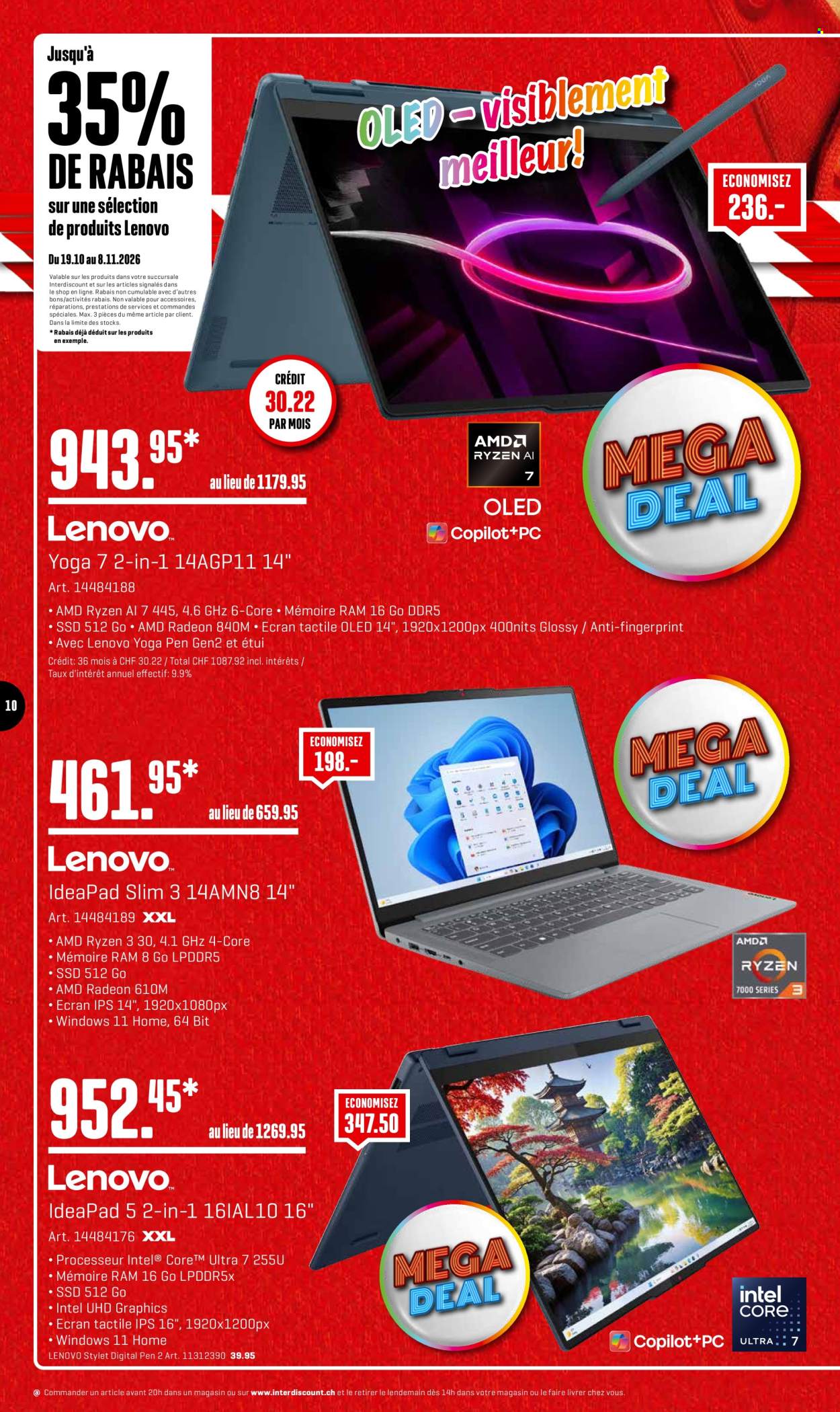 Prospekt Interdiscount - 19.10.2026 - 8.11.2026. Seite 10