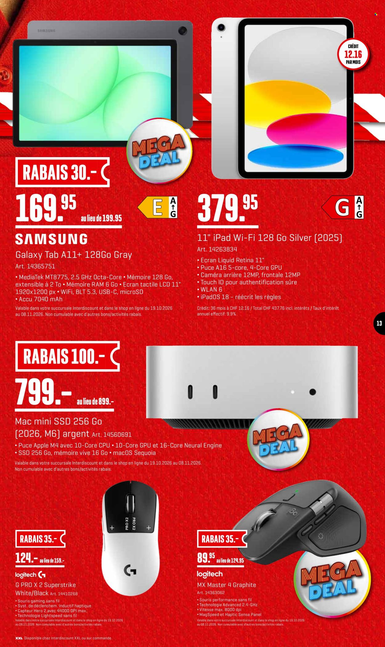 Prospekt Interdiscount - 19.10.2026 - 8.11.2026. Seite 13