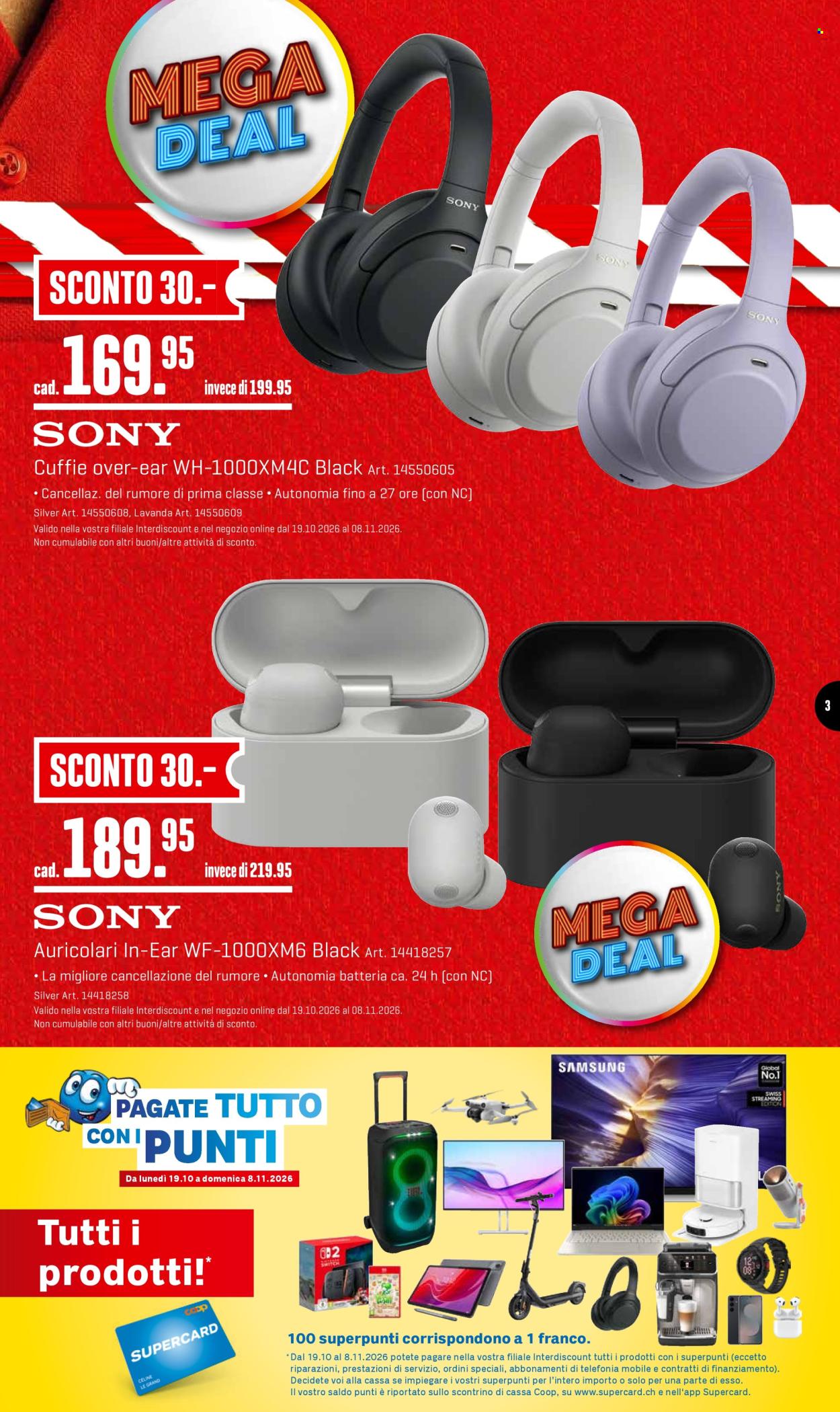 Prospekt Interdiscount - 19.10.2026 - 8.11.2026. Seite 3