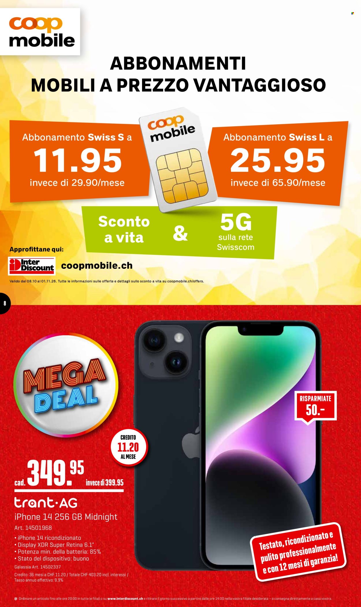 Prospekt Interdiscount - 19.10.2026 - 8.11.2026. Seite 8