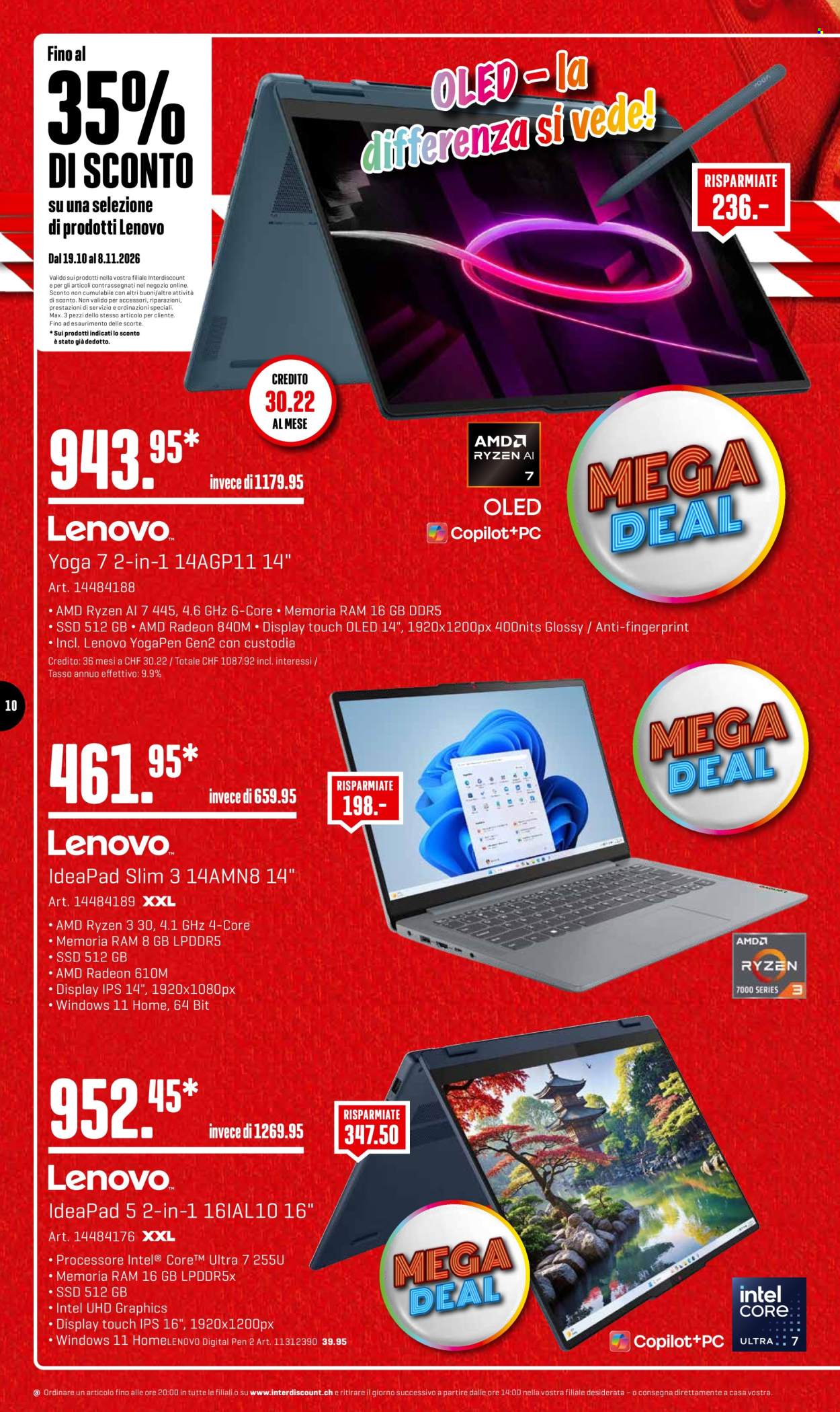 Prospekt Interdiscount - 19.10.2026 - 8.11.2026. Seite 10