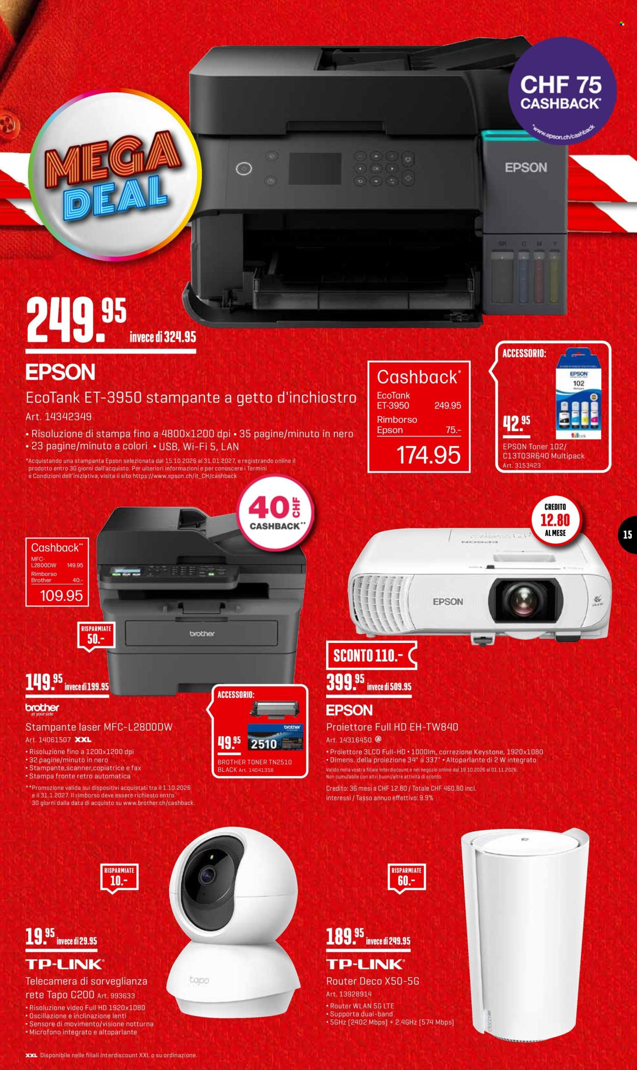 Prospekt Interdiscount - 19.10.2026 - 8.11.2026. Seite 15