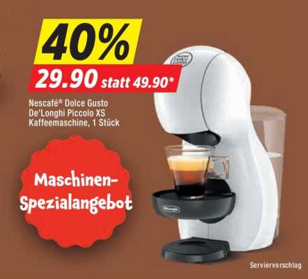 Nescafé Dolce Gusto De'Longhi Piccolo XS Kaffeemaschine