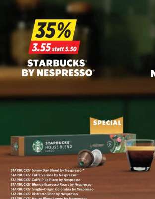 STARBUCKS BY NESPRESSO