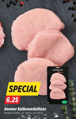 Denner Kalbsmedaillons