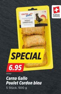Carna Gallo Poulet Cordon bleu