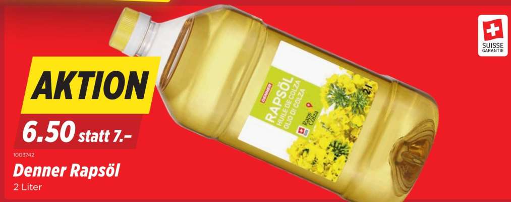 Denner Rapsöl
