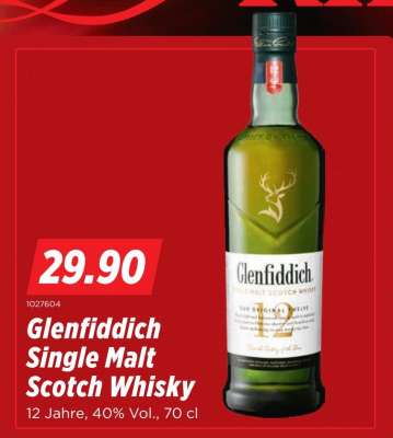 Glenfiddich Single Malt Scotch Whisky
