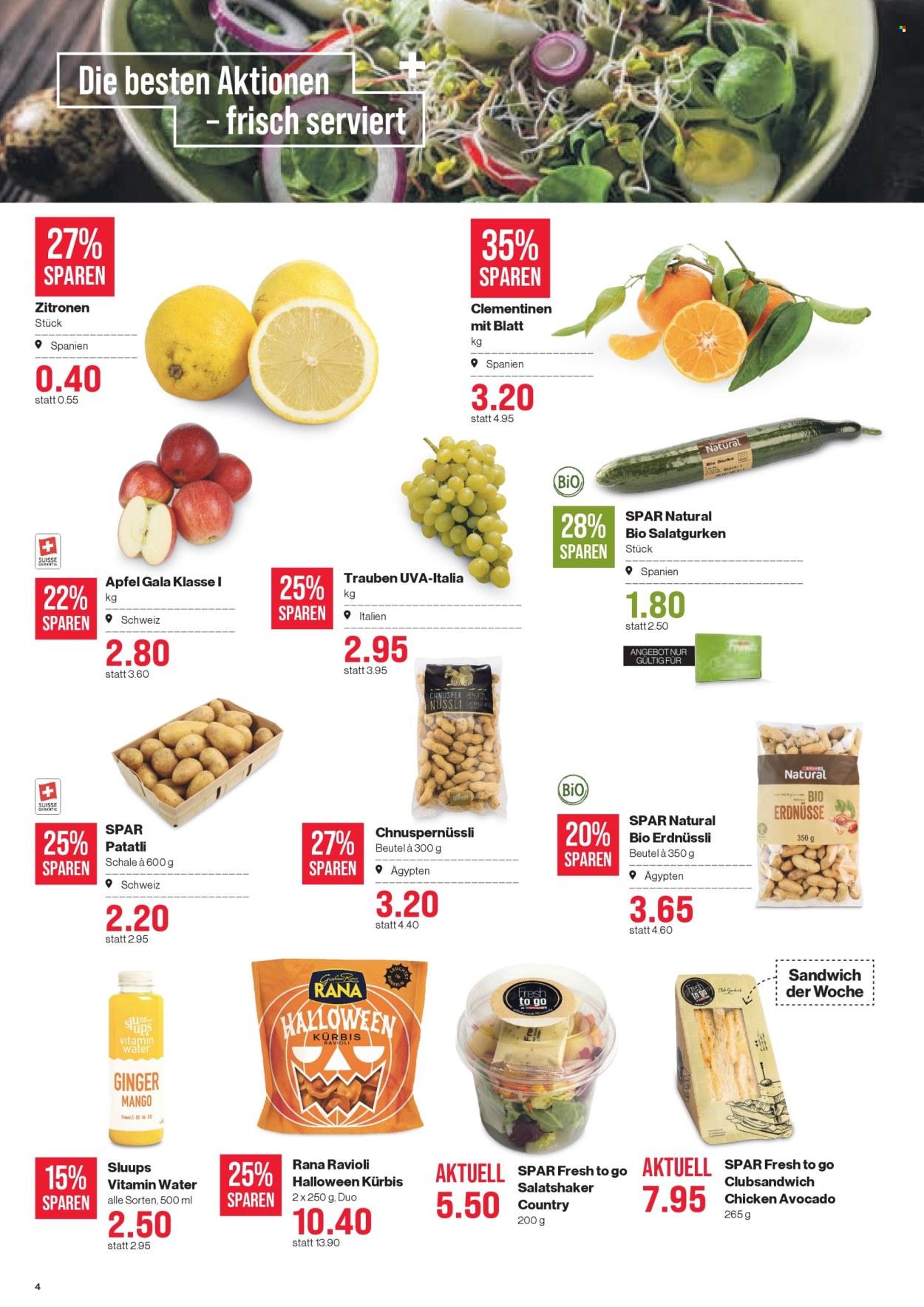 Prospekt SPAR - 22.10.2026 - 28.10.2026. Seite 4