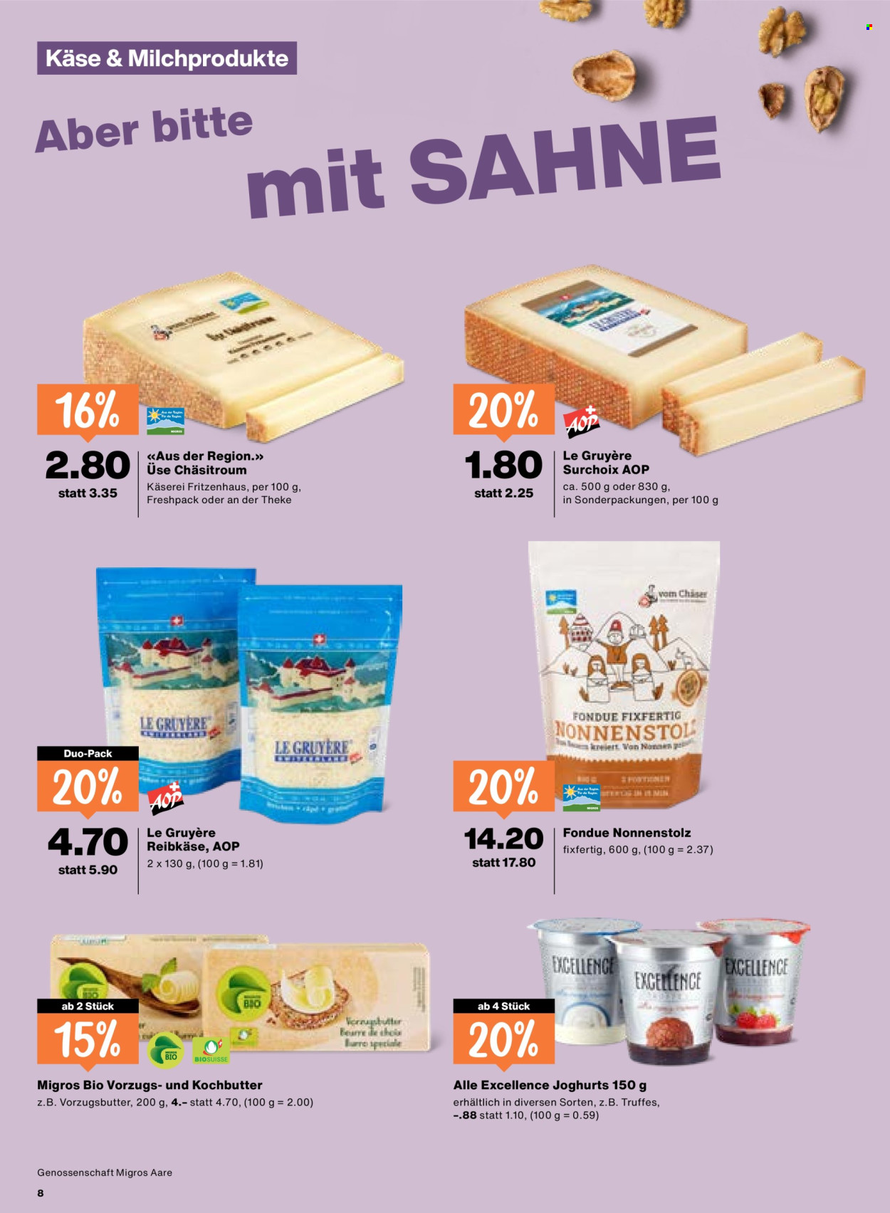 Prospekt Migros - 22.10.2026 - 28.10.2026. Seite 8