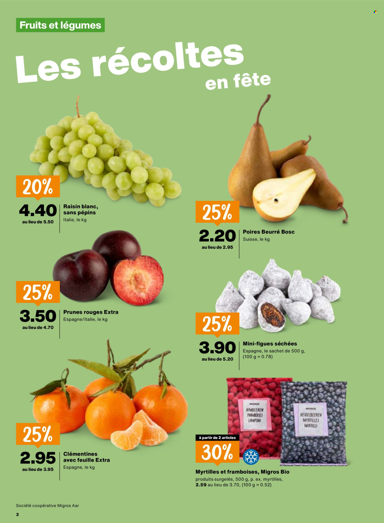 Prospekt Migros - 22.10.2026 - 28.10.2026. Seite 2