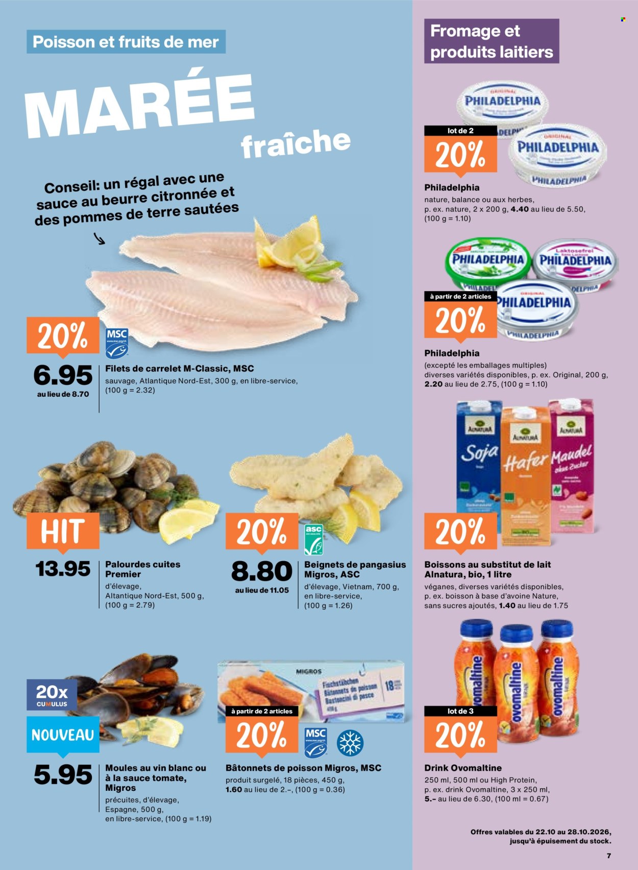 Prospekt Migros - 22.10.2026 - 28.10.2026. Seite 7
