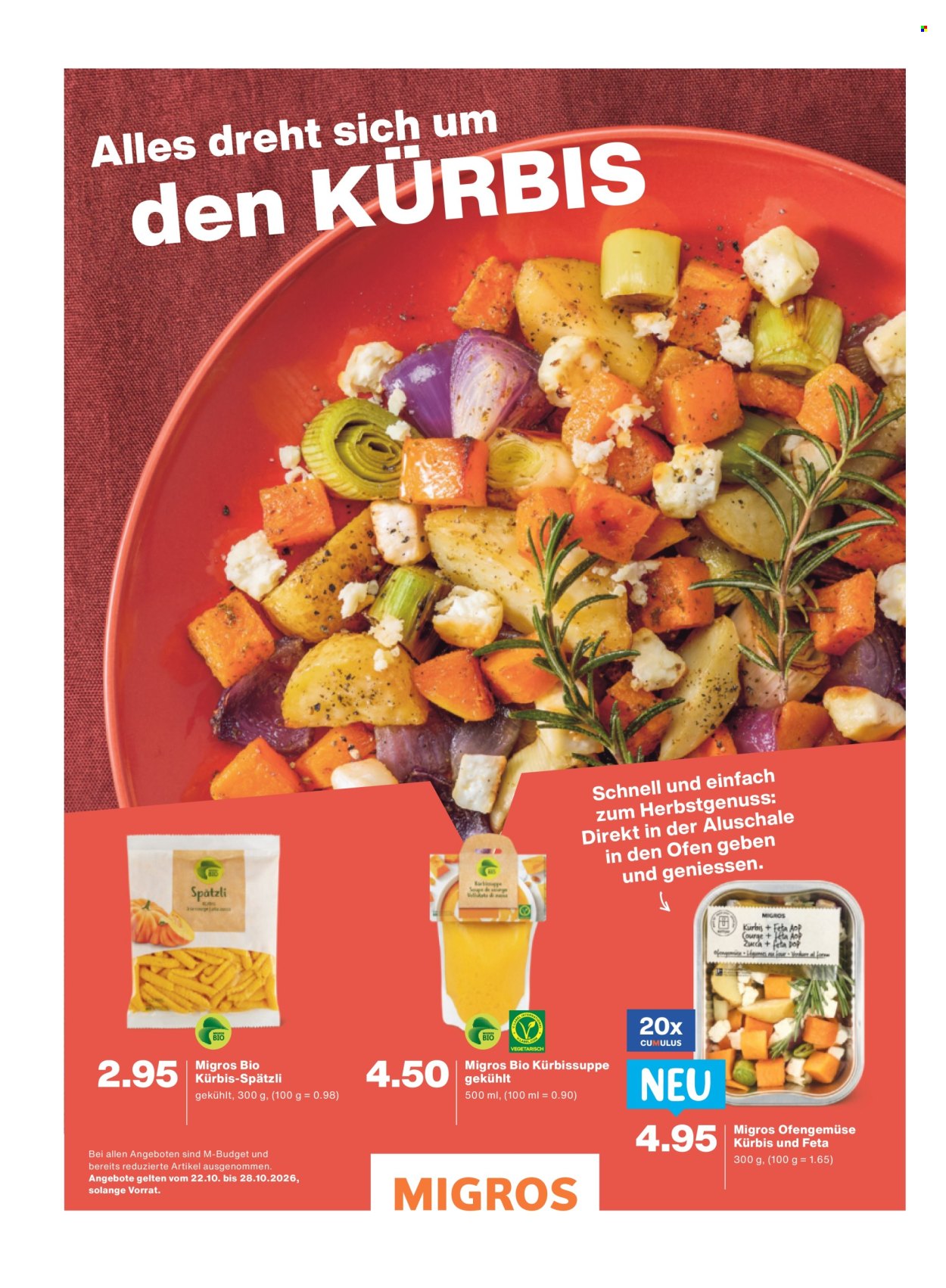 Prospekt Migros - 21.10.2026 - 28.10.2026. Seite 4