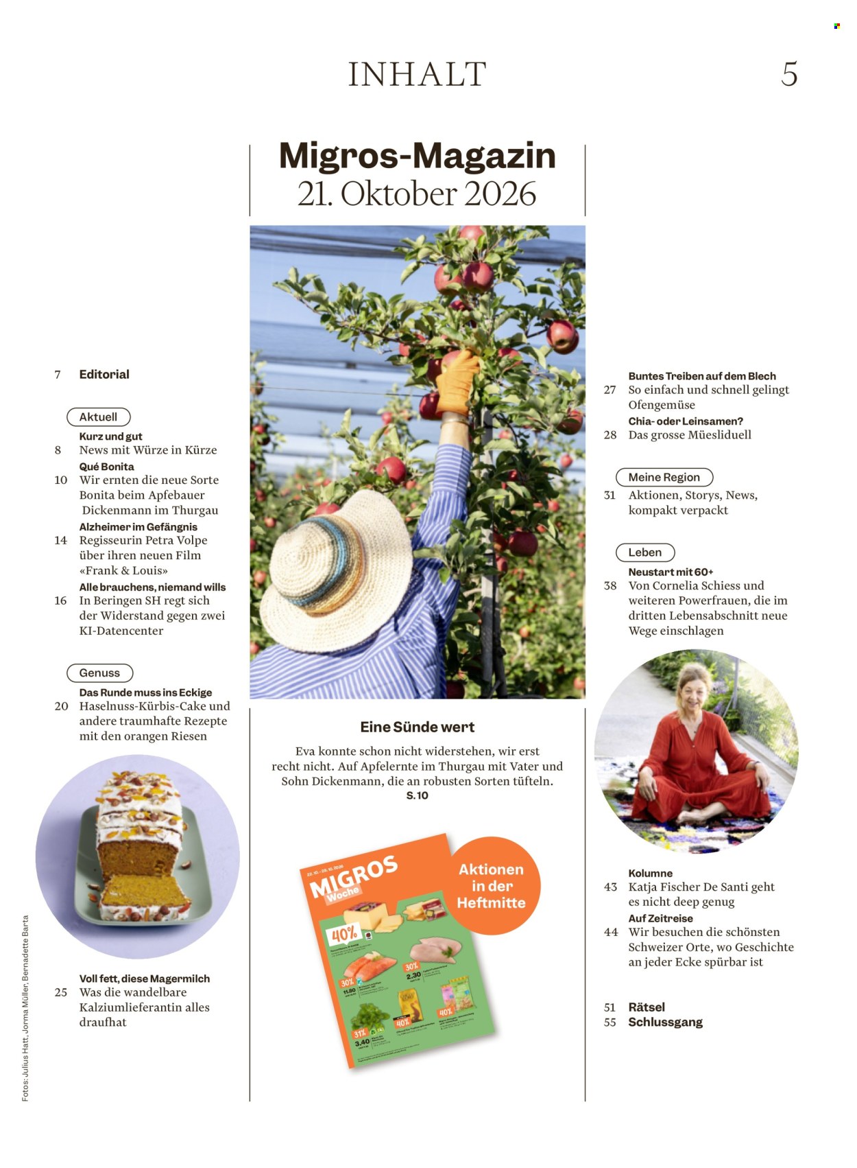 Prospekt Migros - 21.10.2026 - 28.10.2026. Seite 5