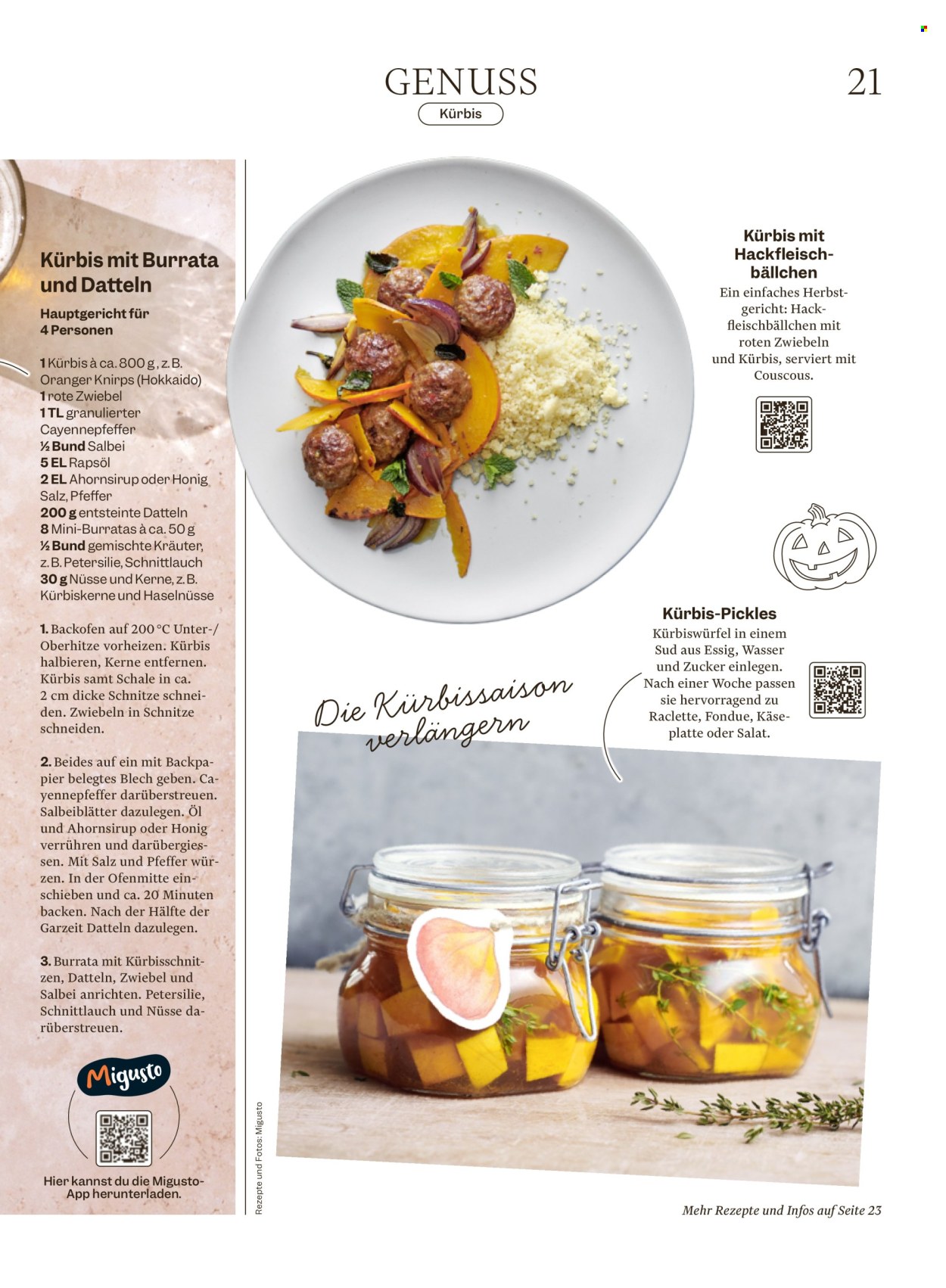 Prospekt Migros - 21.10.2026 - 28.10.2026. Seite 21