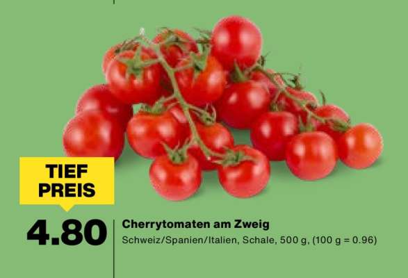 Cherrytomaten am Zweig