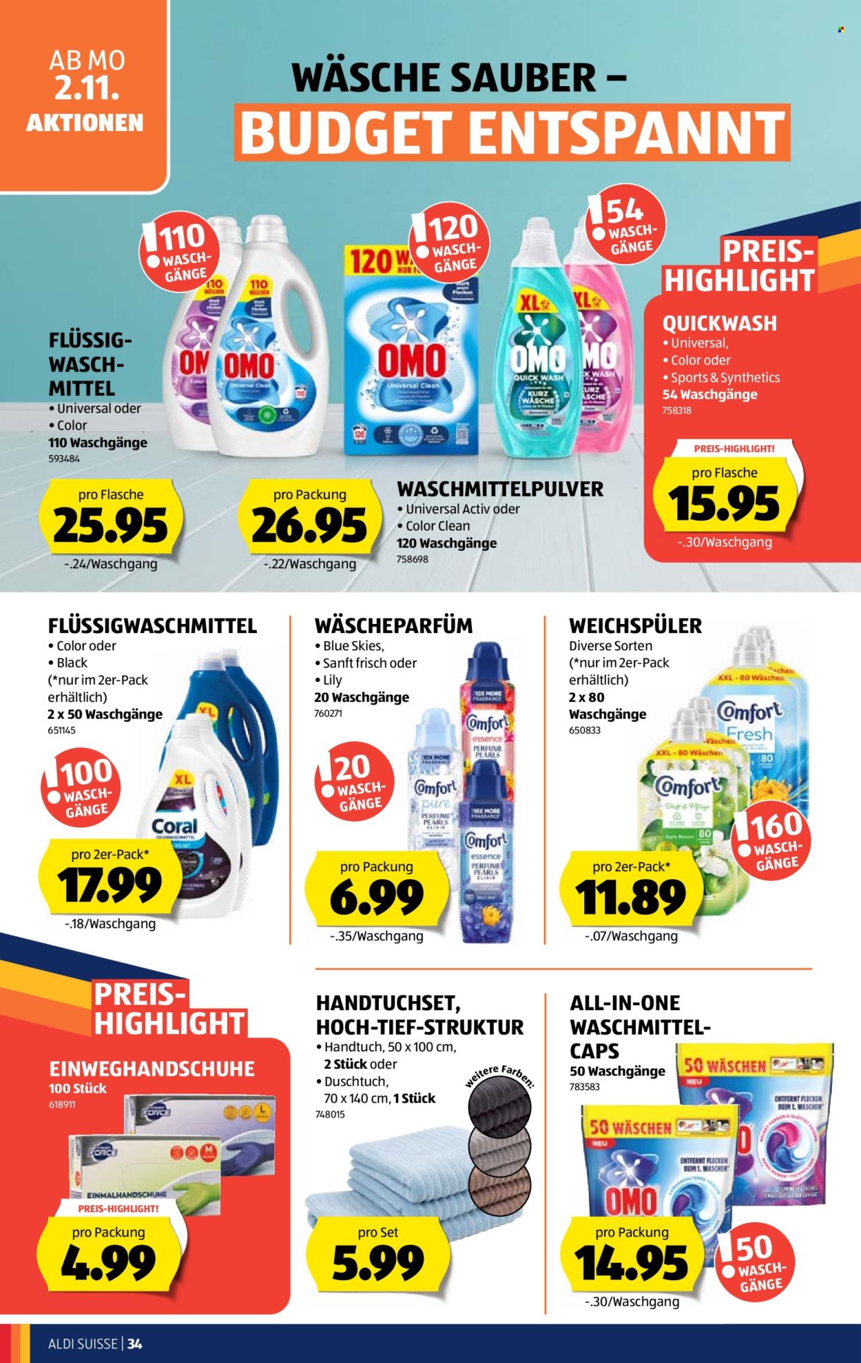 Prospekt Aldi - 29.10.2026 - 4.11.2026. Seite 34